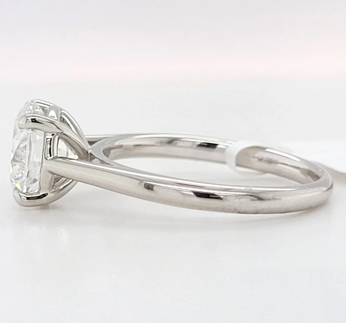 2.05ct Lab Grown Diamond & Platinum Solitaire Ring