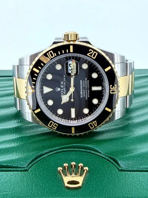 Rolex 41mm Submariner Date- 18ct Gold & Stainless Steel UNWORN 2022 Box & Papers Model: 126613LN