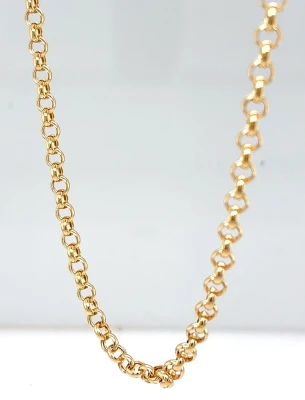 9ct Gold 4.0mm Belcher Chain 24inch