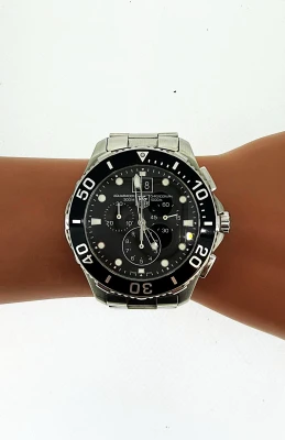 Tag Heuer 43mm Aquaracer Chonograph Grand- Stainless Steel - 2015 Box & Papers Model: CAN1010