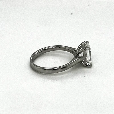 2.07ct Lab Grown Diamond & Platinum Solitaire 5.3g