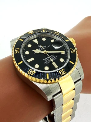 Rolex 41mm Submariner Date- 18ct Gold & Stainless Steel UNWORN 2022 Box & Papers Model: 126613LN