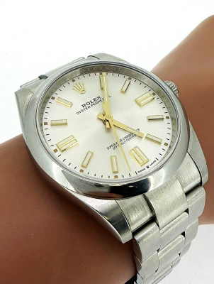 Rolex 41mm Oyster Perpetual - Stainless Steel 2024 Box & Papers Model: 124300
