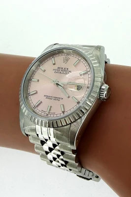 Rolex 36mm Datejust Stainless Steel 1991 Box & papers Model 16220