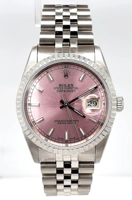 Rolex 36mm Datejust Stainless Steel 1991 Box & papers Model 16220