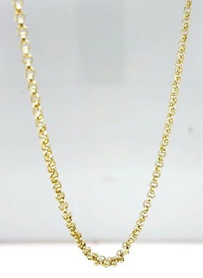9ct Gold 2.0mm Belcher Chain 20 Inch