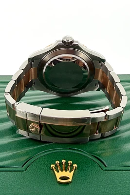 Rolex 40mm YachtMaster 18ct Gold & Stainless Steel CHOCOLATE DIAL 2022 Box & Papers UNWORN Model 126621