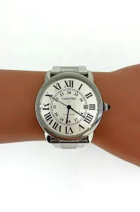 Cartier 42mm Ronde Solo ( Large)  - Stainless Steel ( Year 2021) Model : Model 3517