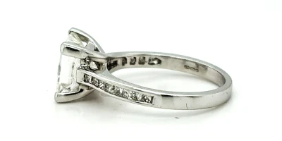 2.50ct Diamond & 18ct White Gold Solitaire Ring 3.4g