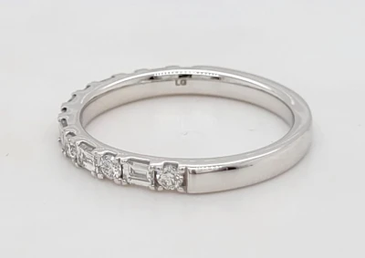 0.50ct Diamond & 18ct Gold Eternity Ring 2.6g