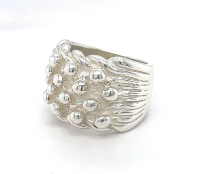 21mm Sterling  Silver Keeper Ring 38.7g