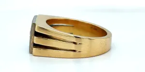 0.50ct Diamond & 18ct Gold Gents Ring 19.2g