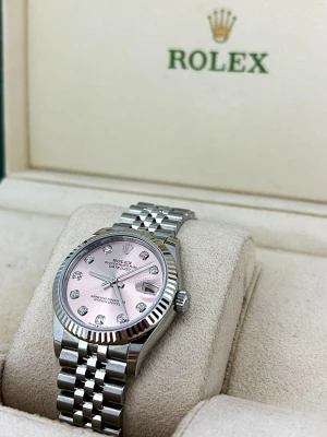 Rolex 31mm Datejust DIAMOND Dial - 18ct White Gold & Stainless Steel UNWORN 2024 Box & Papers Model: 278274