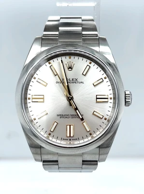 Rolex 41mm Oyster Perpetual - Stainless Steel 2024 Box & Papers Model: 124300