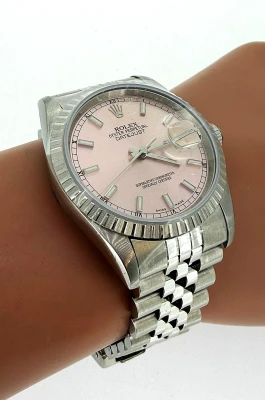 Rolex 36mm Datejust Stainless Steel 1991 Box & papers Model 16220