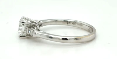 1.20ct Diamond & 18ct White Gold Solitaire Ring 2.9g