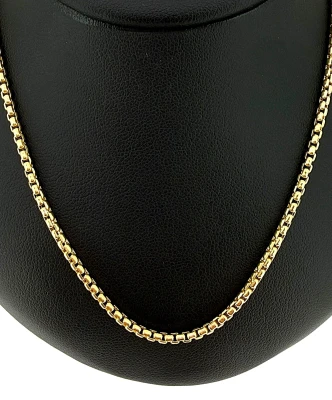 9ct Gold 2.5mm Fancy Spiga Chain 22inch