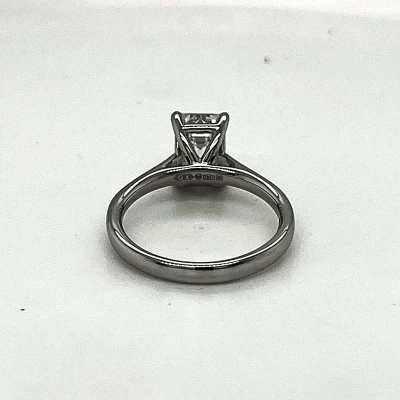 2.07ct Lab Grown Diamond & Platinum Solitaire 5.3g