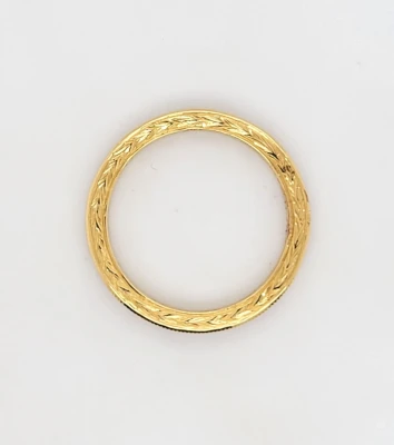 0.52ct Diamond & 18ct Gold Full Eternity/Wedding Band 2.6g